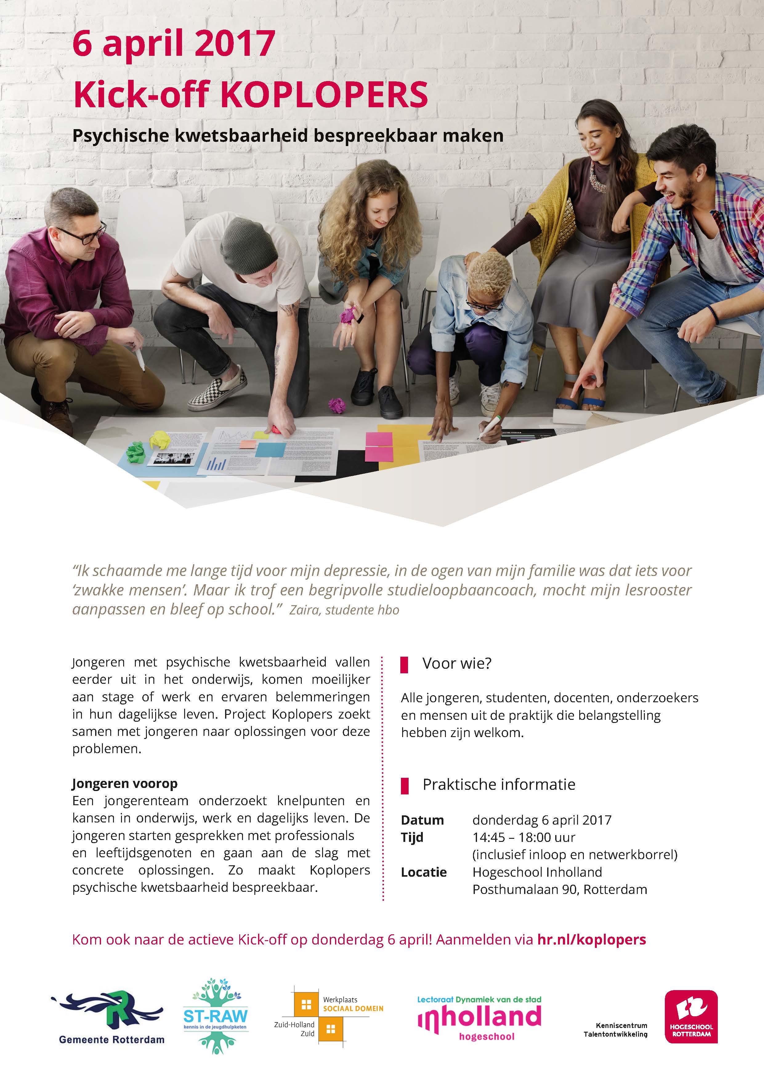 Download de uitnodiging en aanmeldformulier